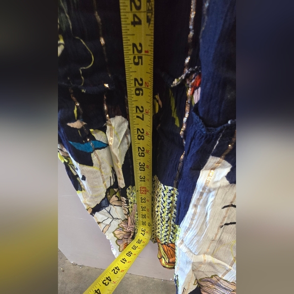 Vibrant Floral Maxi Dress By Anthrophologie (B1) - Picture 10 of 10